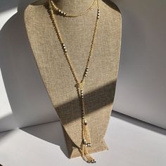 & 100% Original Design & Handmade & Made In Nyc; & One Of A Kind Unique Jewelry & One Months Warranty ; & All Gemstones Are Demagnetized With Sea Salt To Keep It Pure Alive; & Actual Picturesntaken In Natural Light; Material: Yellow Citrine, Crystal Beads , Black Agate, White Turquoise, Hametite ( 2mm) Size48”L, Can Adjust Size For Necklace And Bracelet And Belt. Adjustable Yellow Lariat Necklace, Adjustable Long Lariat Necklace With Faceted Beads, Gold Crystal Necklaces With Faceted Beads For Layering, Gold Multi-strand Necklace With Faceted Beads, Gold Beaded Multi-strand Lariat Necklace, Gold Beaded Lariat Long Necklace, Adjustable Lariat Necklace With Faceted Beads, Gold Adjustable Lariat Tassel Necklace, Elegant Crystal Lariat Necklace With Beaded Chain