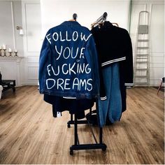 CUSTOMIZED print jacket - Personalized slogan top - Custom made jeans - Branded denim jacket - Your own painting - Oversized denim jacket - Denim art  You can send us your life slogan in comments to your order and it will be handprinted on the back of oversized designer denim jacket in graffiti style by the designer specially for you. Denim Jacket Personalized, Relaxed Fit Denim Blue Denim Jacket With Graphic Print, Denim Blue Denim Jacket With Graphic Print, Relaxed Fit, Denim Blue Jacket With Graphic Print And Relaxed Fit, Relaxed Fit Denim Jacket With Graphic Print, Trendy Oversized Denim Jacket With Graphic Print, Oversized Graphic Print Denim Jacket For Spring, Oversized Denim Jacket With Letter Print For Fall, Trendy Graffiti Print Denim Jacket