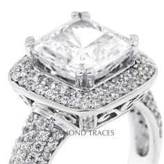 FeaturesThisbeautiful14kwhitegoldaccentsengagementringfeatures2.12carattotaldiamondsThecenterdiamondis0.72caratsquarecushioncertifiedbyAGILaboratoriesasa100%NaturalDiamondHcolor,SI1clarityenhanced,andwithVeryGoodcutToemphasizethetruefireandbrillianceofthediamonds,ourmasterjewelerchose4prongsettingmethodforthecenterdiamondToaddmoresparkletothepiece,ourdesignerssetaddtional164smallrounddiamonds,usingpavesetting Sparkling Engagement Rings, Classic Engagement Ring, Crucifix Necklace, Classic Engagement, Natural Diamond Engagement Ring, Cushion Diamond, Classic Engagement Rings, Fine Jewelry Collection, Diamond Engagement Ring