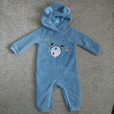 New Care Bears X Patpat Fuzzy Bodysuit. Size 9-12 Months. Make A Offer Bundle More Stuff And Send A Offer Blue Long Sleeve Jumpsuits And Rompers For Playtime, Cute Blue Long Sleeve Jumpsuits And Rompers, Playful Blue Jumpsuits And Rompers For Loungewear, Playful Blue Long Sleeve Onesie, Cute Long Sleeve Blue Bodysuit, Cute Winter Bodysuit For Playtime, Cute Light Blue Onesie For Playtime, Cute Blue Winter Onesie, Playful Blue Onesie For Loungewear