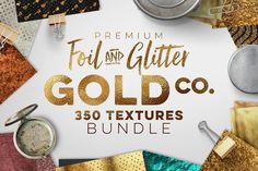 gold textures bundle for photoshopping and texturing