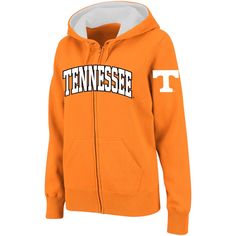 Get in the game this season with this Tennessee Volunteers Arched Name full-zip hoodie from Stadium Athletic. Tennessee Orange, Fleece Leggings, Fleece Sweatpants, Tennessee Volunteers, Womens Fleece, Pullover Jacket, Full Zip Hoodie, Athletic Women, Gray Jacket