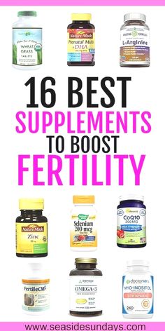 the top 10 best supplements to booster fertity