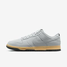 You can always count on a classic. This Dunk Low pairs a monochrome aesthetic with smooth leather and plush padding for game-changing comfort that lasts. The possibilities are endless—how will you wear your Dunks? Mens Nike Dunks, Monochrome Aesthetic, Tom Ford Eyewear, Dunks Nike, Nike Acg, Clarks Originals, Nike Dunk Low, Dunk Low, Slipper Boots