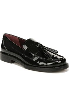 Franco Sarto Lucia Loafer (Women) | Nordstromrack Women’s Loafers, Franco Sarto Loafers, Loafer Shoes Women, Loafer Women, Black Loafers, Tassel Loafers, Franco Sarto, Loafers For Women, Synthetic Leather