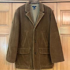 J Crew Brown Corduroy Sherpa And Buffalo Check Lined Blazer Jacket Size Medium Euc Brown Corduroy, Buffalo Check, Blazer Jacket, Buffalo, J Crew, Mens Jackets, Jackets & Coats, Man Shop, Size Medium