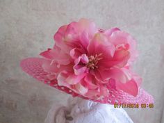 Girls fuchsia flower hat  Easter Hat  Pink by IsabellasHatsandBows, $15.99 White Church Hats, Ombre Wedding Dress, Party Dress Inspiration, Dressy Hats, Easter Hat, Fuchsia Flower, Fuchsia Flowers, Easter Hats, Holiday Goodies