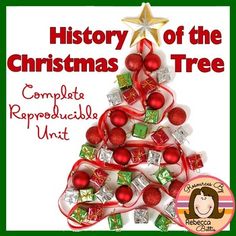 This zipped Christmas and winter holiday resource contains 3 separate files related to the history of the Christmas tree and the use of evergreens in winter festivals.  Files include: * Christmas Tree History - A reproducible article/reading passage on the origins of the Christmas tree, along with 4 reproducible pages of templates for creating an accordion shape book.  After reading the article, students write a summary of each major event in the history of the Christmas tree and compile a shape History Of Christmas, Tree Invitation, Christmas Tree Gift Tags, Christmas Movie Night, Best Christmas Movies, Budget Holidays, Christmas On A Budget, Party Essentials, Ribbon On Christmas Tree