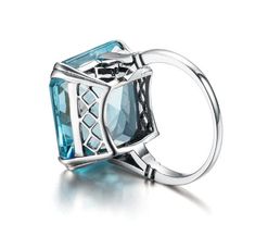 Welcome to Elegant Art Jewelry!  Material: 925 Sterling Silver Stone: Lab Aquamarine Stone Size: 14mm×14mm Origin: Russian Gemstone Cut: Princess Cut Personalization: 9K/14K/24K/GOLD/SILVER/PLATINUM/ROSE-GOLD/WHITE GOLD. (Contact me)  Citrine Ring, Citrine Cuff Ring, 14k White Gold Ring, Ractangle Shape Ring, Pink Sapphire Ring, Pink Sapphire Engagement, Open Design Ring, White Topaz Rectangle, White Topaz Natural, Pink Sapphire, Pink Gemstone Ring, Gemstone Ring, Pink Sapphire Ring,Aquamarine R Blue Aquamarine Ring, Aquamarine Ring, Statement Ring Silver, Luxury Rings, Aquamarine Stone, Aquamarine Rings, Crystal Ring, Aquamarine Blue, Blue Gemstones