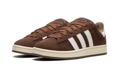 Campus 00s GY6433 Brown Campus, Adidas Campus 00, Campus 00, Adidas Campus 00s, Campus Style, Adidas Skateboarding, Adidas Campus, Stadium Goods, Cloud White