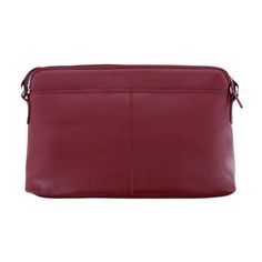 This classic shoulder handbag is the perfect accessory for everyday use. It goes with any outfit and is a great size to keep all your valuables safe and secure. The high-quality leather and construction give it a long-lasting look and feel that will last years to come. The additional organizer on the front keeps everything you need altogether and well organized at a convenient reach. Made of 100% Genuine Leather Burgundy Soft Leather Crossbody Shoulder Bag, Burgundy Crossbody Shoulder Bag With Zipper, Burgundy Rectangular Shoulder Bag With Zipper Closure, Large Capacity Burgundy Shoulder Bag For On-the-go, Burgundy Leather-lined Crossbody Shoulder Bag, Black Bag, Coin Pouch, Free Bag, Shoulder Handbags