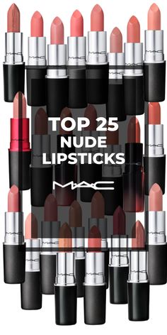 Search this list to find your perfect nude lipstick from MAC Cosmetics Most Popular Mac Lipsticks, Popular Mac Lipsticks, Mac Nude Lipstick, Perfect Nude Lipstick, Beige Lipstick, Neutral Lipstick, Nude Lipstick Shades, Mac Lipstick Colors, Nude Pink Lipstick