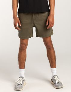 Rsq Cargo Twill Pull On Shorts. Elastic Waistband With Drawstrings For A Custom Fit. Multiple Pockets For Ample Storage. Rsq Woven Label On Rear Pocket. Approx. Inseam: 7''. 97% Cotton, 3% Spandex. Machine Wash. Imported. Sporty Cargo Shorts With Drawstring For Summer, Summer Cargo Shorts With Drawstring, Summer Drawstring Cargo Shorts, Cotton Cargo Shorts With Drawstring, Relaxed Fit Cargo Shorts With Drawstring, Casual Relaxed Fit Cargo Shorts With Drawstring, Casual Cargo Shorts With Drawstring And Relaxed Fit, Sporty Cotton Cargo Shorts With Elastic Waistband, Stretch Casual Cargo Shorts