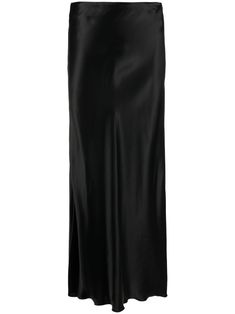 Sleek Silk Skirt For Work, Chic Satin Maxi Skirt For Work, Elegant Satin Maxi Skirt For Work, Satin Lined Workwear Maxi Skirt, Sleek Silk Midi Skirt, Satin Lined Maxi Skirt For Work, Satin Maxi Skirt For Workwear, Satin Skirt For Workwear, Sleek Evening Pencil Skirt With Lining