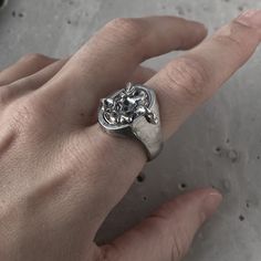 The Silver LAVA ring Molten metal imitation oval signet ring. Oval top:10mm*15mm Width: 6-9mm Weight: ~14-17g (Depends on size) By default, the product is presented in two versions:Golden Lava- Silver+brass (top)Silver Lava- Silver+silver You can also order this ring made entirely in gold 585 (14 carats) or partially (only the top). In this case, the cost is calculated individually.To do this, contact us in the chat window or in any other way convenient for you so that we can discuss the details Silver Tarnish Resistant Dome Ring, Silver Tarnish-resistant Dome Ring, Silver Dome Ring Tarnish Resistant As Gift, Silver Oval Signet Ring With Polished Finish, Modern Silver Oval Signet Ring, Modern Silver Engraved Ring Tarnish Resistant, Silver Tarnish Resistant Signet Ring, Silver Dome Ring Tarnish Resistant, Modern Silver Oval Link Ring