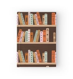 a book shelf with books on it