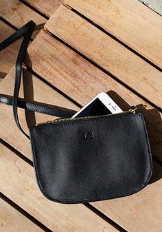 The Waverley - Nappa Leather - Black Versatile Clutch Shoulder Bag For On-the-go, Chic Belt Bag With Detachable Strap For On-the-go, Chic On-the-go Crossbody Bag, On-the-go Clutch Shoulder Bag With Detachable Handle, Versatile Belt Bag For On-the-go, Versatile Belt Bag With Detachable Strap, Everyday Clutch Belt Bag With Detachable Strap, Everyday Belt Bag With Detachable Strap Clutch, Versatile Satchel Belt Bag With Removable Pouch