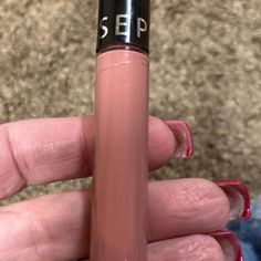 Sephora Cream Lip Stain In Color 119 A Dusty Rose Color Sephora Cream Lip Stain, Sephora Cream Lip, Fourth Ray Beauty, Glossier Balm Dotcom, Makeup Sephora, Cream Lip Stain, Lip Gloss Balm, Tinted Lip Gloss, Sephora Favorites