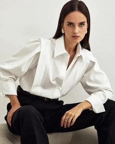 This Elegant Casual V v-neck blouse is crafted from a lightweight, slightly stretchy polyester and cotton blend, featuring a solid pattern, regular fit, and a sophisticated turn-down collar. The long sleeves and single-breasted closure provide a timeless style, perfectly finished with a delicate spliced decoration. Enjoy unparalleled comfort and luxury with this classic piece of apparel.Product Details Fabric Type: Polyester, CottonPattern Type: SolidFit Type: Regular FitThickness: LightweightClothing Length: RegularMaterial: PolyesterElasticity: Slight StrechDecoration: SplicedClothing Patterns: STRAIGHT Fabric content: 91% (inclusive) - 95% (inclusive)Collar: Turn-down CollarClosure Type: Single BreastedSleeve Style: RegularTake a Closer Look Elegant Casual, V Neck Blouse, Solid Pattern, Black Blouse, Timeless Style, Clothing Patterns, Single Breasted, Men's Clothing, Sleeve Styles