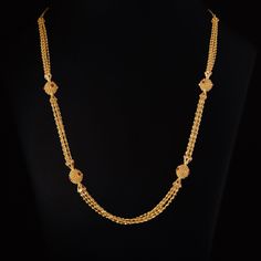 Vummidi Bangaru Jewellers, Fancy Jewelry Necklace, Beautiful Gold Necklaces, Gold Jewelry Simple Necklace, Gold Chain Design, Pearl Necklace Designs, Gold Necklace Indian Bridal Jewelry, Gold Necklace Simple, Antique Gold Jewelry