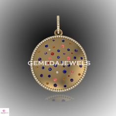 Genuine Multi Sapphire Pendant, 14k Gold Jewelry, Pave Diamond Pendant, Diamond Gold Jewelry, Diamond Pendant Necklace, Valentine Day Gift 14k Yellow Gold Pendant Jewelry Handmade Pendant Jewelry Pave Diamond Pendant Necklace Multi Sapphire Gemstone Jewelry Gemstone Diamond Gold Jewelry Wedding Gift Jewelry Gift For Her Christmas Gift Jewelry Anniversary Gift Jewelry Gift For Girlfriend NOTE:- All The Products Are Designed And Manufactured In My Workshop By Me & My Team. Shown Products Are P Gold Multi-stone Round Pendant Jewelry, Multicolor Round Pendant Jewelry For Anniversary, Multi-stone Diamond Round Pendant, Multi-stone Diamond Round Pendant Jewelry, Yellow Gold Multi-stone Round Pendant Jewelry, Anniversary Multi-stone Round Pendant Jewelry, 14k Gold Multi-stone Pendant Jewelry, Gold Jewelry Wedding, Valentine Day Gift