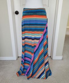 Women's Multi Colored Maxi Skirt From Gnw. New With Tags! Black, Blue, Aquq, Pink, Orange And Golden Yellow Make Up This Colorful Skirt. Super Comfortable And Soft. Can Be Worn As A Skirt Or Even And Strapless Dress. Can Be Worn Most Of The Year. Size M (See Pics For Measurements) Runs A Little Big. Comes From A Smoke Free Home! Casual Multicolor Maxi Skirt For Beach, Multicolor Fitted Maxi Skirt For Vacation, Fitted Multicolor Maxi Skirt For Vacation, Fitted Multicolor Maxi Skirt For Spring, Multicolor Lined Skirt For The Beach, Multicolor Lined Skirt For Beach, Multicolor Lined Maxi Skirt For Vacation, Multicolor Stretch Maxi Skirt With Lining, Multicolor Lined Maxi Skirt For Beach