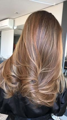 Check more at https://beautyfashionideas.com/makeup/7837/ Ash Brown Hair Balayage, Dark Hair Dye, Light Brunette Hair, Light Brown Balayage, Copper Blonde Hair, Brown Hair Inspiration, Brown Hair With Caramel Highlights, Rambut Brunette, Light Brunette