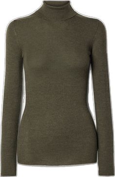 Fitted Merino Wool Sweater With Ribbed Neckline, Stretch Ribbed Cashmere Sweater, Ribbed Merino Wool High Neck Turtleneck, Ribbed Fitted Wool Turtleneck, Ribbed Cashmere Turtleneck Top, Fitted Ribbed Merino Wool Sweater, Stretch Ribbed Merino Wool Sweater, Fitted Turtleneck Sweater With Ribbing, Stretch Ribbed Wool Sweater