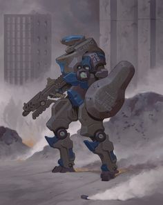 ArtStation - Street Patrol, Alex Bosoy Sci Fi Armor, Robot Design Sketch, Pilots Art, Armor Design, Robot Animal, Scifi Art, Motorcycle Drawing, Power Armour