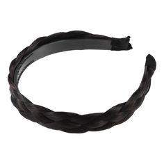 Item Function: 1. The headband is suitable for girls and women to wear on different occasions like daily life indoors and outdoors, such as parties, wedding ceremonies, concerts, birthdays, banquets, Yoga, and so on. 2. With the design of a classic simple style, hard headbands help you fix your hair tightly. 3. Durable and sturdy, it won't deform and can be used for a long time. 4. Please Note: This hair band has 2 rows of teeth to keep it in place in the hair. Please allow 5-10mm differences du Braided Headband Hairstyle, Thick Braid, Stylish Headbands, Headband Black, Hard Headbands, All Hairstyles, Top Knot Headbands, Braided Headband, Wedding Ceremonies