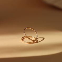 A simple and beautiful ring that symbolizes the never-ending. 14k gold fill Each piece of Token Jewelry is handmade in their Eau Claire, WI studio. Everyday Simple 14k Gold Filled Stackable Rings, Everyday Simple Stackable Rings In 14k Gold Filled, Everyday Simple Stackable Rings In Recycled Gold, Simple 14k Gold Filled Everyday Ring, Simple Everyday 14k Gold Filled Ring, Minimalist Hypoallergenic 14k Gold Filled Rings, Minimalist 14k Gold Filled Stackable Rings For Anniversary, Minimalist Stackable Rings In 14k Gold Filled For Everyday, Everyday Rose Gold Stackable Rings In Recycled Gold