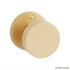 Moceri Solid Brass Dummy Interior Door Knob - No Backset - Satin Brass | Signature Hardware Gold Door Knob, Interior Door Knob, Interior Door Knobs, Door Handles And Locks, Japanese Soaking Tubs, Lighted Medicine Cabinet, Contemporary Door, Gold Door, Acrylic Tub