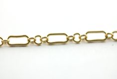 Long and Short Chain Gold Filled By Foot Size : 1.7 X 5 MM FOR LARGER QUANTITY DISCOUNTS PLEASE CONTACT US Select Chain By Foot Drop Box to add quantity and SAVE! 5 Feet 20 Feet 50 Feet 100 Feet 300 Feet Gold Oval Link Figaro Chain Bracelet, Gold Figaro Chain Bracelet With Oval Links, Gold Cable Chain Link Bracelet, Gold Link Chain Bracelet With Paperclip Style, Gold Link Chain Bracelet With Paperclip Design, Gold Chain Bracelet With Figaro Chain And Rectangular Links, Gold Paperclip Chain Bracelet With Oval Links, Gold Oval Link Bracelet With Paperclip Chain, Gold Bracelet With Paperclip Chain And Oval Link