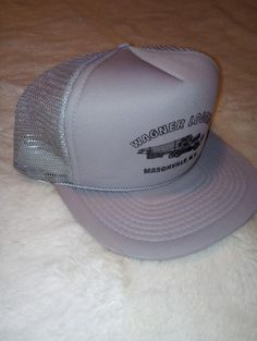 Vintage Gray Mesh & Foam Logger Trucker Hat RETRO Y2K In great condition. Barely worn if ever. See photos provided. "Wagner Logging Masonville, N.Y." Box VTH JS Trucker Cap, Caps Hats, Trucker Hat, Accessories Hats, Mesh, Hats, Grey