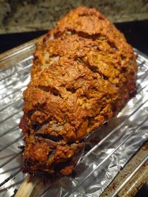 a meatloaf sitting on top of a piece of tin foil