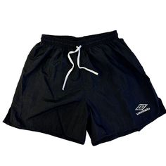 TT Features: * Size M * Material NYLON * Style ATHLETIC * Decade 80'S * Color BLACK * athletic, drawstring * SUMMER * SOLID * Made in USA * MW Size: Mens m Condition: Pre-Owned Good Excellent OVERALL VINTAGE condition. Black Drawstring Shorts For Swimming, Black Athletic Shorts With Drawstring For Sports, Nylon Athletic Shorts With Drawstring For Sports, Sporty Black Swim Trunks For Sports, Sporty Athletic Shorts With Drawstring For Streetwear, Sporty Black Athletic Shorts With Drawstring, Sporty Drawstring Athletic Shorts For Streetwear, Sporty Black Swim Trunks With Elastic Waistband, Sporty Black Training Swim Trunks