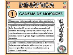 a spanish poster with the words diamica and an image of a chain on it