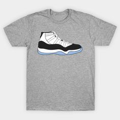 Air Jordan XI (11) - Concord -- Choose from our vast selection of Crewneck and V-Neck T-Shirts to match with your favorite design to make the perfect graphic T-Shirt. Pick your favorite: Classic, Boxy, Tri-Blend, V-Neck, or Premium. Customize your color! For men and women. Gray Graphic T-shirt For Fan Merchandise, Sporty Graphic T-shirt For Fan Merchandise, Sporty Graphic Design T-shirt For Fan Merchandise, Casual Cotton Sublimation Design With Logo Print, Casual Sports Apparel With Logo Print, Gray Casual T-shirt For Fans, Casual Gray T-shirt For Fans, Gray Sporty T-shirt With Graphic Print, Sporty Gray T-shirt With Graphic Print