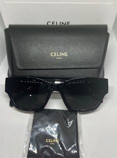 Details Elevate your style with these Celine sunglasses. The CL40197U - 01a design is perfect for adding a touch of sophistication to any outfit. With its sleek and timeless look, these sunglasses are a must-have accessory. Shop now and complete your fashion-forward look.A brand-new, unused, and unworn item (including handmade items) in the original packaging (such as the original box or bag) and/or with the original tags attached Celine CL40197U Gender: Unisex Lens Width: 54 Bridge Width: 18 Arm Length: 145 Modern Cat Eye Sunglasses With Polarized Wayfarer Lenses, Chic Wayfarer Sunglasses With Uva Protection, Classic Tinted Sunglasses For Party, Classic Tinted Sunglasses For Parties, Classic Party Sunglasses With Tinted Lenses, Trendy Formal Sunglasses For Summer, Elegant Square Frame Aviator Sunglasses With Uv Protection, Trendy Formal Sunglasses With Gradient Lenses, Sleek Party Sunglasses With Uv Protection