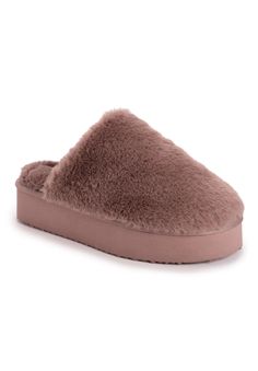 Introducing the MUK LUKS Women's Emme Slippers - where fashion and comfort come together for an elevated lounging experience. These slippers are crafted with sumptuous faux shearling, providing a cozy and stylish embrace for your feet.Designed for all-day comfort, the memory foam insole ensures that each step is cushioned and supportive. With the EVA indoor/outdoor sole, versatility meets convenience. Whether you're unwinding at home or stepping out briefly, these slide slippers are your go-to choice for ultimate relaxation.100% Polyester Upper100% Polyester Lining100% Ethylene Vinyl Acetate (EVA) Outsole100% Polyester FootbedSlippers available in sizes S - XL full sizes only | Women's Emme Slippers by MUK LUKS in Vintage Mauve (Size LARGE) Slide Slippers, Come Together, Memory Foam, Indoor Outdoor, Slippers, Size Medium