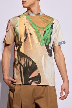 Composition: 100% Cotton | Paul Smith Men's Printed T-shirt | SS24 Men Wear, Latest Design Trends, British Design, Paul Smith, Luxury Boutique, Surrealism, High Fashion, Print T Shirt, Dolce And Gabbana