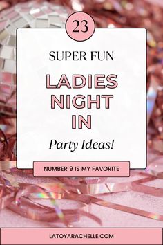 girls night in Cheap Girls Night Ideas, Girls Night In Game Ideas, Women’s Party Ideas, Themed Girls Night In, January Girls Night Theme, Hosting Girls Night In At Home, Fun Girls Night Activities, At Home Girls Night Ideas