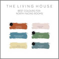 the living house best colors for north facing rooms