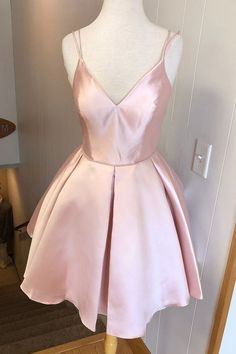 Simple Homecoming Dresses, Formal Ball Gown, Hoco Dresses Short, Pink Homecoming, Pink Homecoming Dress, Thanksgiving Design, Graduation Dresses