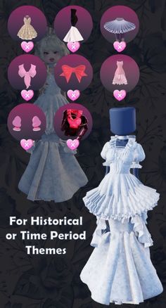 Di Regency Era Theme, Medieval Dress To Impress Theme, Dti Royal Outfit, Victorian Fashion Dress To Impress, Di Victorian Theme, Dti Outfits Tudor Period, Tudor Period Dress To Impress No Vip, Tudor Period Dti Outfit, Dress To Impress Medieval Theme