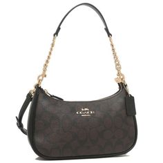 Coach Outlet Shoulder Bag Signature Brown Black Size: Approx. 24.5 Cm Wide Length 13.5 Cm Width 7 Cm, Handle Length: Approx. 43.5 Cm, Shoulder Length: Approx. 105-123 Cm (Can Be Tilted), Pitch Width: 3 Cm Color: Brown Black Coach Teri Shoulder Bag Black, Coach Shoulder Bag Black, Black Coach Shoulder Bag, Coach Bags Black, Brown Coach Bag, Brown Coach Purse, Shoulder Bag Coach, Bags Coach, Brown Shoulder Bag