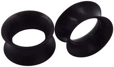 PRICES MAY VARY. Pair of Black Thin Soft Silicone 11mm Flexible Double Flared Flesh Tunnels Ear Gauges Expander Stretcher Earlets Plug Piercing Jewelry - 7/16 Inch Specification: You Will Receive Pair Of (2PCS) Same Sizes 7/16 Inch (11mm); Color:Black Thin Silicone Ear Tunnels Gauges Piercing Kit Material: Made of High-Quality Black Soft Silicone, Non-Toxic, Non-Allergenic and Very Safe Material. It Is Light Weight and Very Flexible, Easy to Put On and Take Off. Exquisite Design: Ear Piercing Je Plug Piercing, Tunnel Piercing, Gauges Piercing, Piercing Kit, Ear Tunnels, Body Jewelry Piercing, Tunnels And Plugs, Ear Gauges, Body Piercings