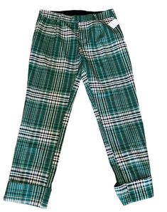 Pleated Slacks, Green Plaid Pants, Cuffed Pants, Jumpsuit Trousers, Plaid Pants, Free People Pants, Green Plaid, Pant Jumpsuit, Free People