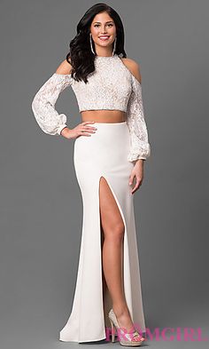 I like Style LF-24116 from PromGirl.com, do you like? Prom Dress With Long Sleeves, Open Back Prom Dress, Two Piece Prom Dress, Back Prom Dress, Jersey Prom Dress, Two Piece Prom, Informal Wedding Dresses, Orange Mini Dress, Classy Gowns