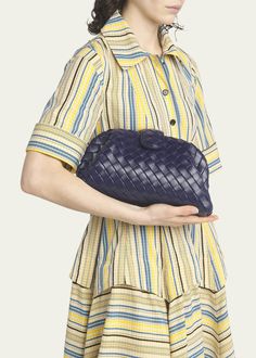 Bottega Veneta Teen Lauren 1980 Bag with Chain Intrecciato Weave Clutch Pouch For Travel, Chic Clutch With Intrecciato Weave, Chic Pouch Clutch With Intrecciato Weave, Chic Travel Clutch With Intrecciato Weave, Leather Clutch With Braided Handles For Evening, Evening Leather Clutch With Braided Handles, Chic Intrecciato Clutch For Travel, Chic Intrecciato Weave Pouch Clutch, Chic Intrecciato Weave Clutch Pouch